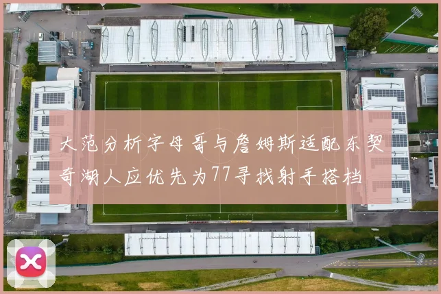 大范分析字母哥与詹姆斯适配东契奇湖人应优先为77寻找射手搭档