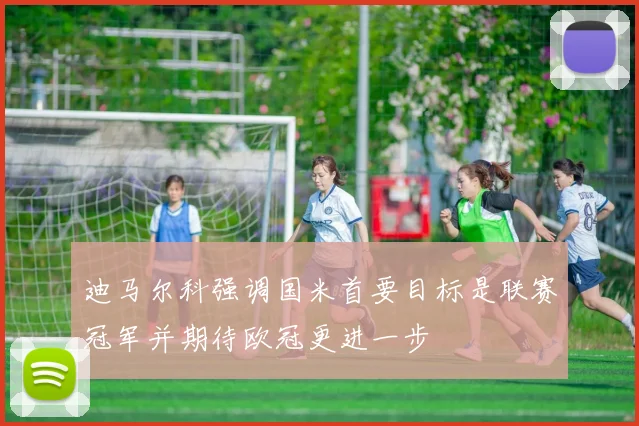 迪马尔科强调国米首要目标是联赛冠军并期待欧冠更进一步